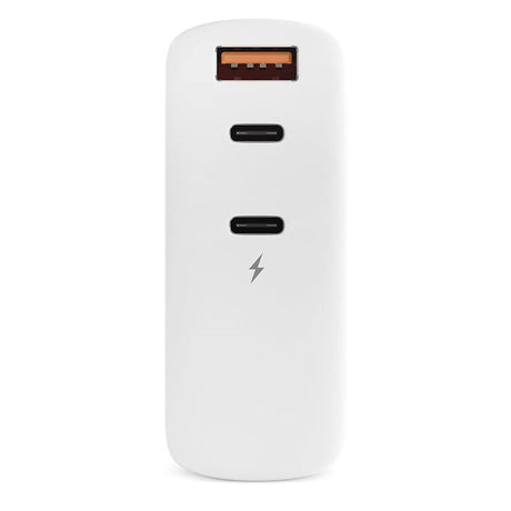 Epico Vægoplader GaN 140W PD m. 2 x USB-C & 1 x USB-A - Hvid