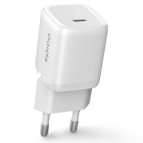 Epico Mini Vægoplader 30W PD m. USB-C - Hvid