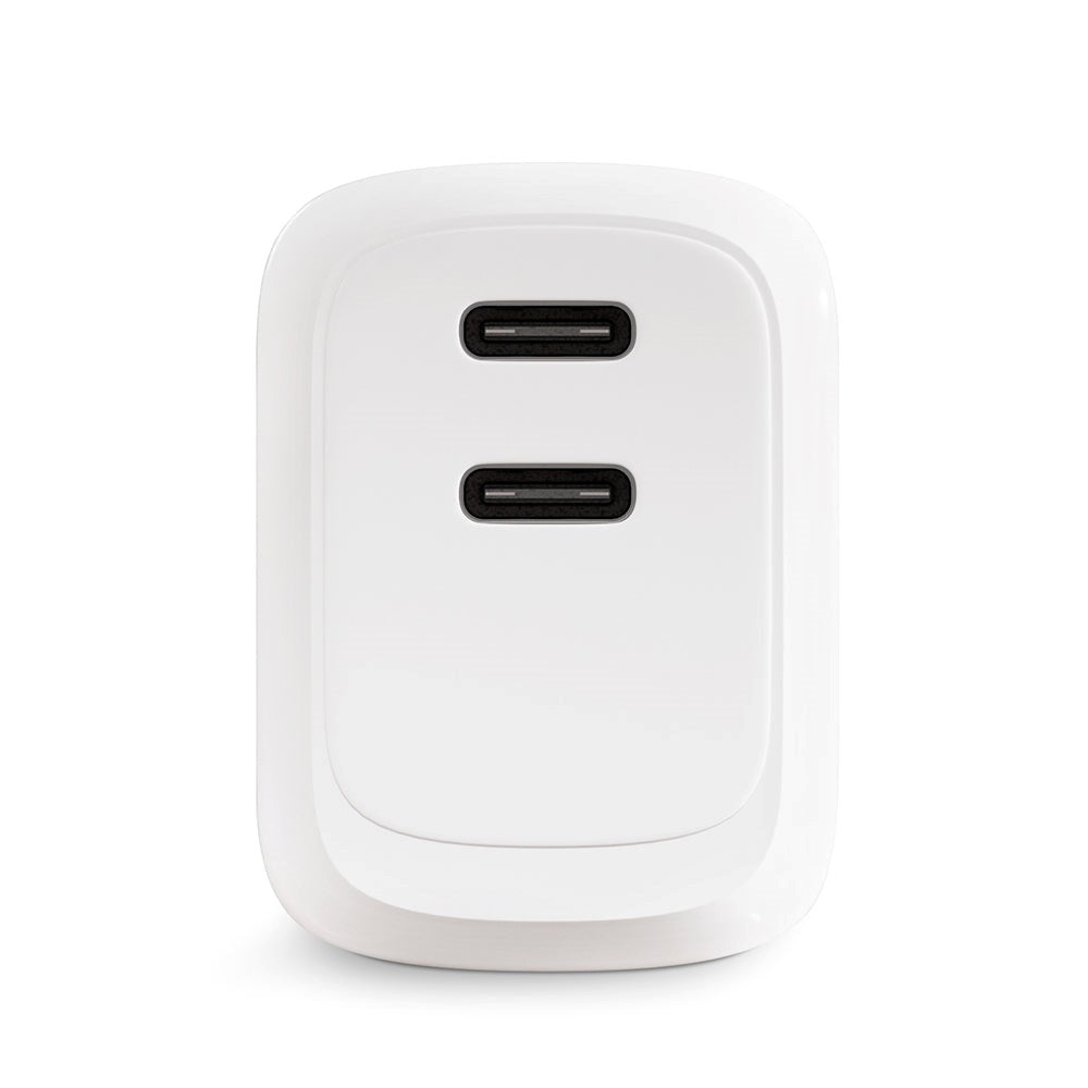 Epico PD 45W Vægoplader m. 2 x USB-C - Hvid