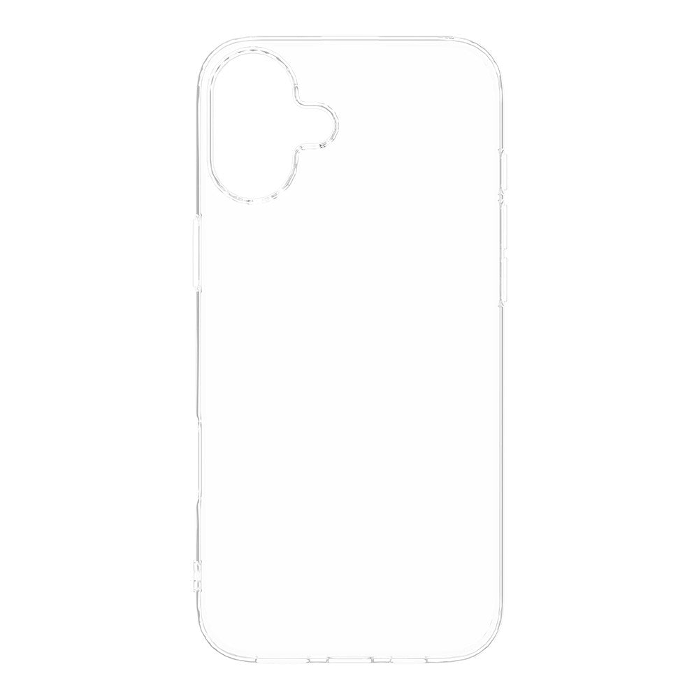 eSTUFF iPhone 16 INFINITE VIENNA Fleksibelt Plastik Mobil Cover - 100% Genbrugsplastik - Gennemsigtig