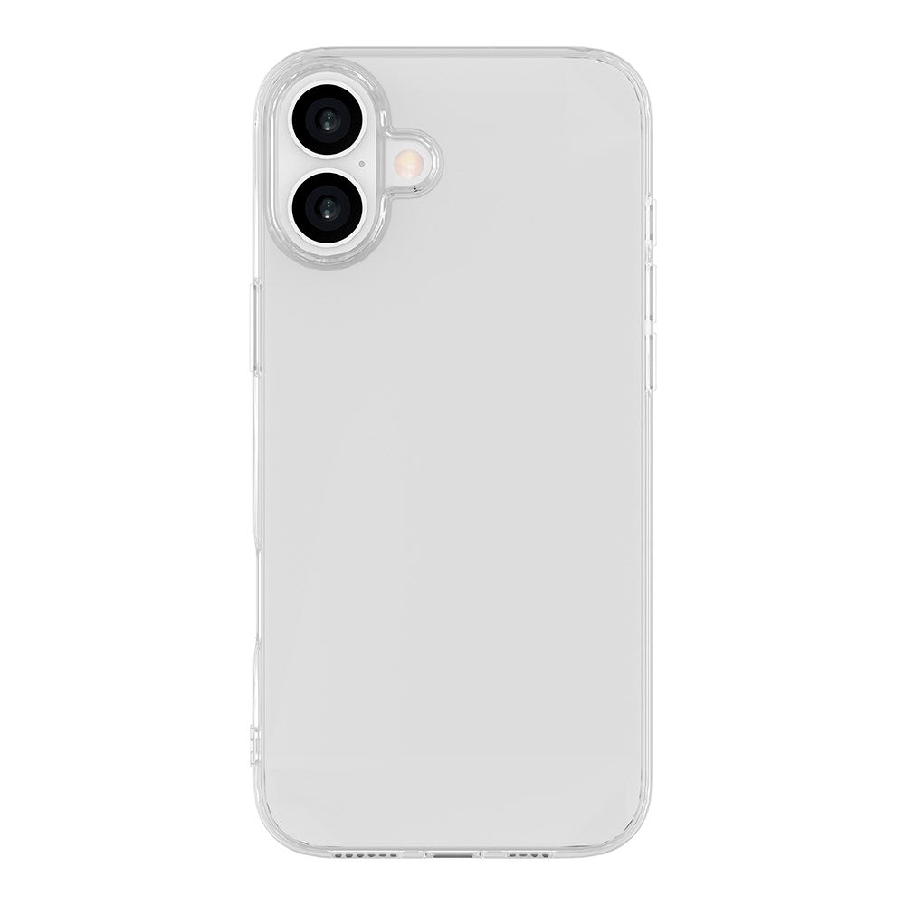 eSTUFF iPhone 16 INFINITE VIENNA Fleksibelt Plastik Mobil Cover - 100% Genbrugsplastik - Gennemsigtig