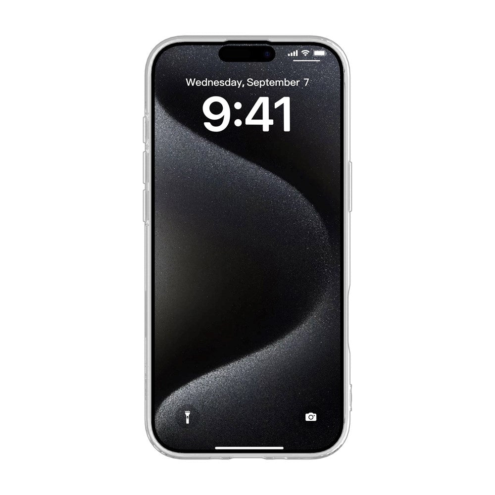 iPhone 17 Pro Max eSTUFF INFINITE VIENNA Fleksibel Plast Case - 100% Genbrugsplastik - Gennemsigtig
