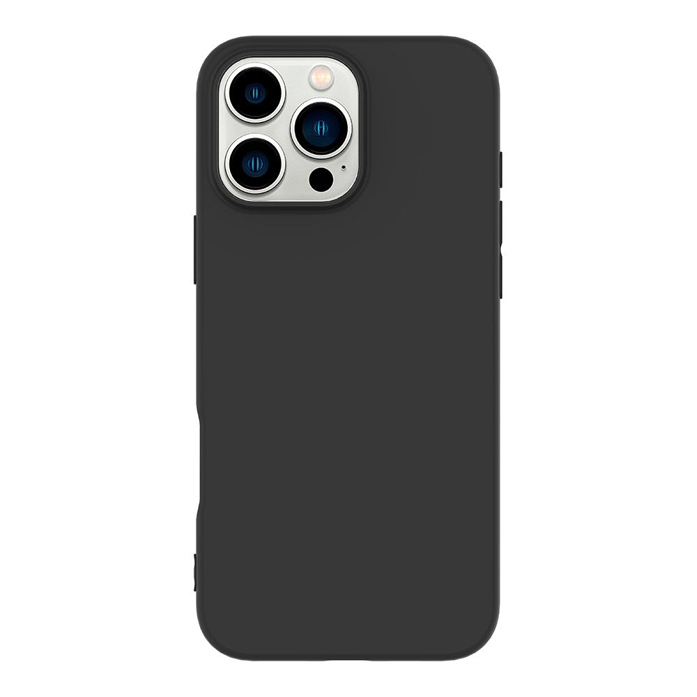 eSTUFF iPhone 16 Pro Max INFINITE VIENNA Fleksibelt Plastik Mobil Cover - 100% Genbrugsplastik - Sort