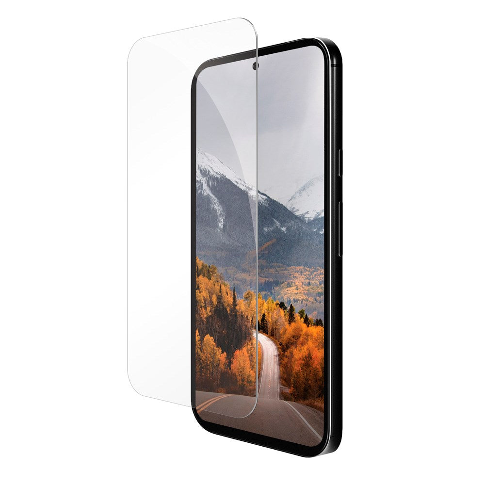 Google Pixel 9a dbramante1928 Eco-Protect Hærdet Glas m. Monteringsramme - Case Friendly - Gennemsigtig