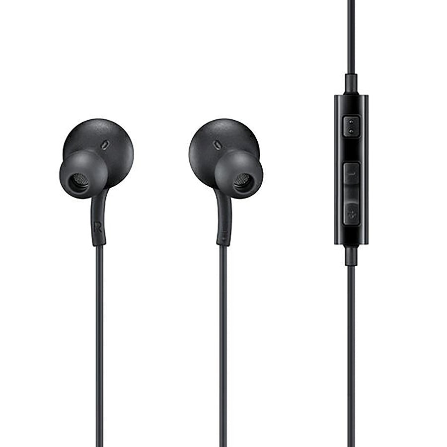 Original Samsung Earphones In-Ear Headset m. Mic & Remote - Sort