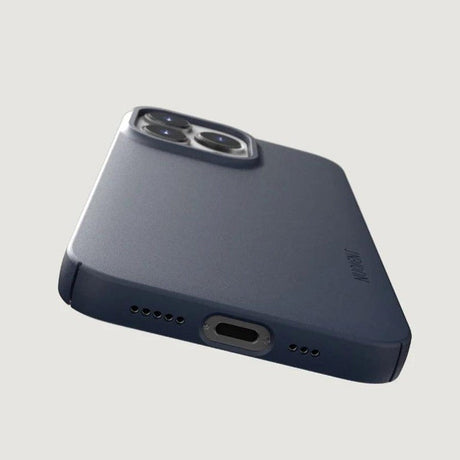 Nudient Thin Case V3 iPhone 13 Pro Bagside Cover - Midwinter Blue