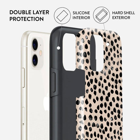 iPhone 11 Burga Tough Fashion Cover - Almond Latte