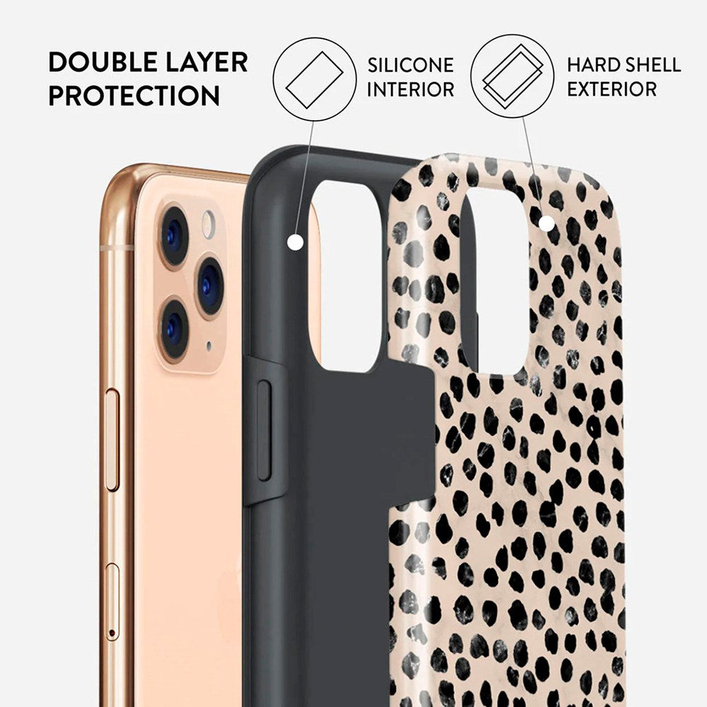 iPhone 11 Pro Burga Tough Fashion Cover - Almond Latte