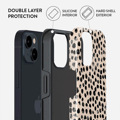 iPhone 13 Burga Tough Fashion Cover - Almond Latte