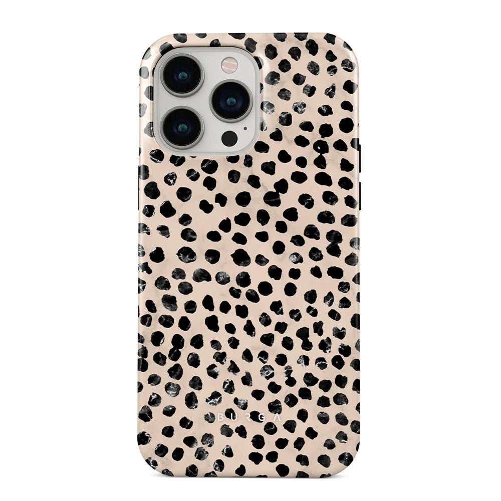 iPhone 14 Pro Burga Tough Fashion Cover - Almond Latte