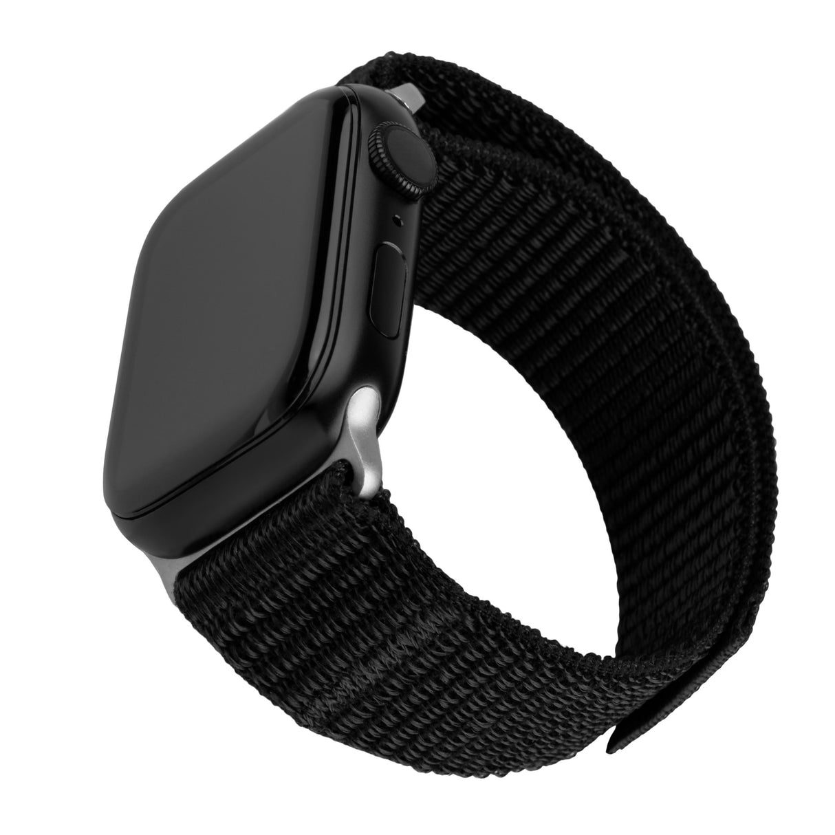 Apple Watch Ultra 1/2 (49mm) Fixed Nylon Urrem - Sort