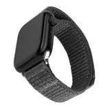 Apple Watch (38/40/SE/41/42mm) Fixed Nylon Urrem - Mørkegrå