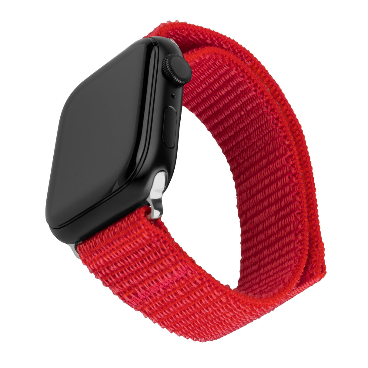 Apple Watch (38/40/SE/41/42mm) Fixed Nylon Urrem - Rød