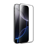 iPhone 16 Pro Max Mobile Origin EasyGlass - Skærmbeskyttelsesglas - Gennemsigtig / Sort Kant