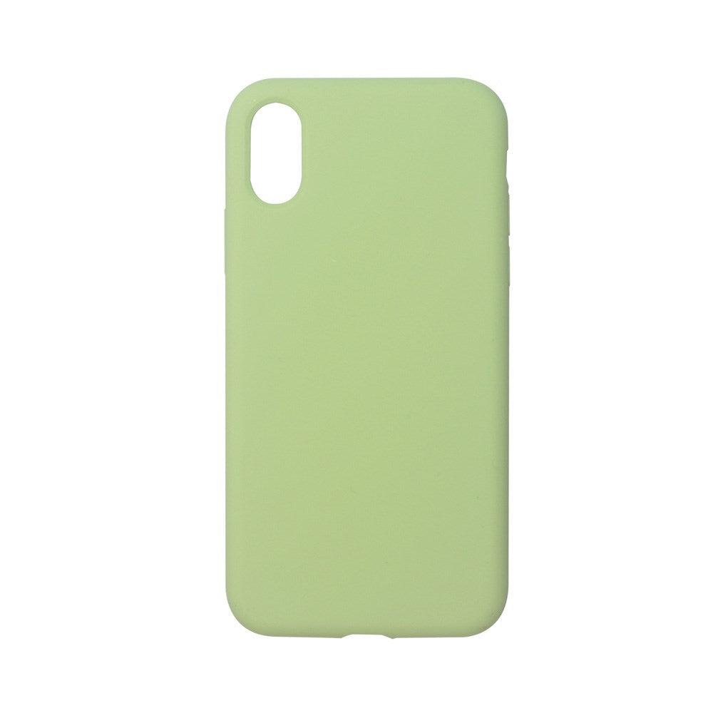GreenMind - iPhone X / XS - Foret Silikone Cover - Grøn
