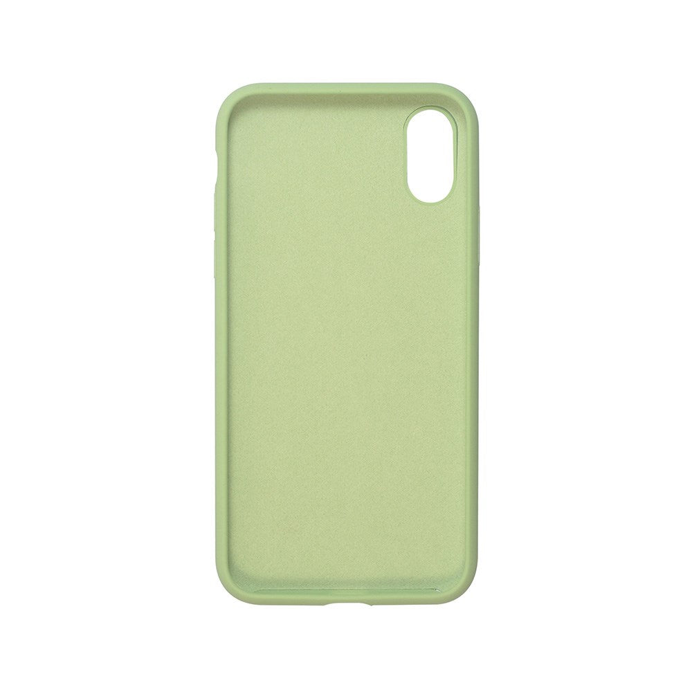 GreenMind - iPhone X / XS - Foret Silikone Cover - Grøn