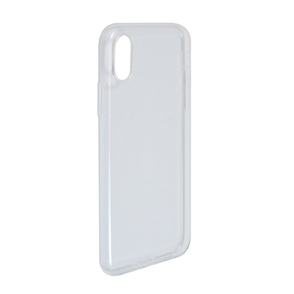 GreenMind - iPhone XS Max - Fleksibelt Plastik Cover - Gennemsigtig