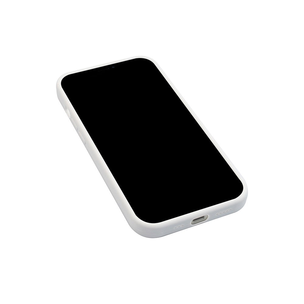 GreenMind - iPhone 13 Mini - Foret Silikone Cover - Hvid