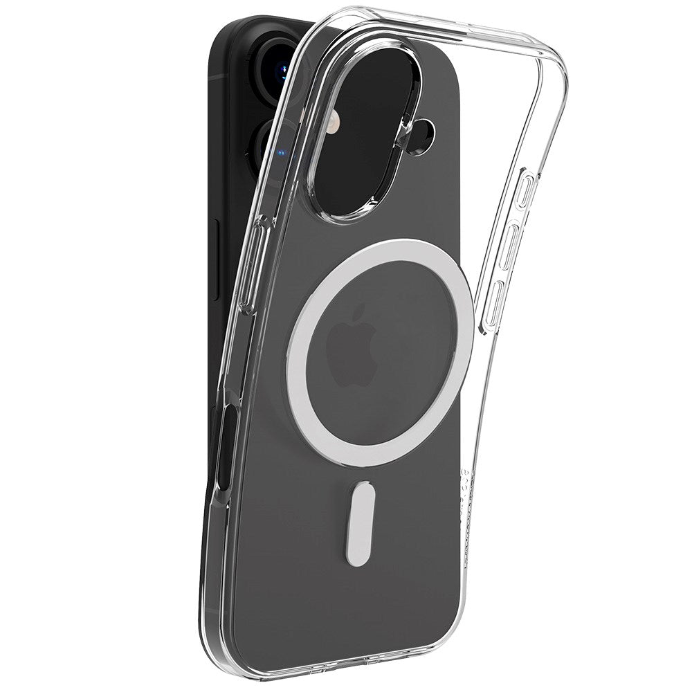 iPhone 16 dbramante1928 Greenland Pro Cover - 100% Genbrugsplast - MagSafe Kompatibel - Clear