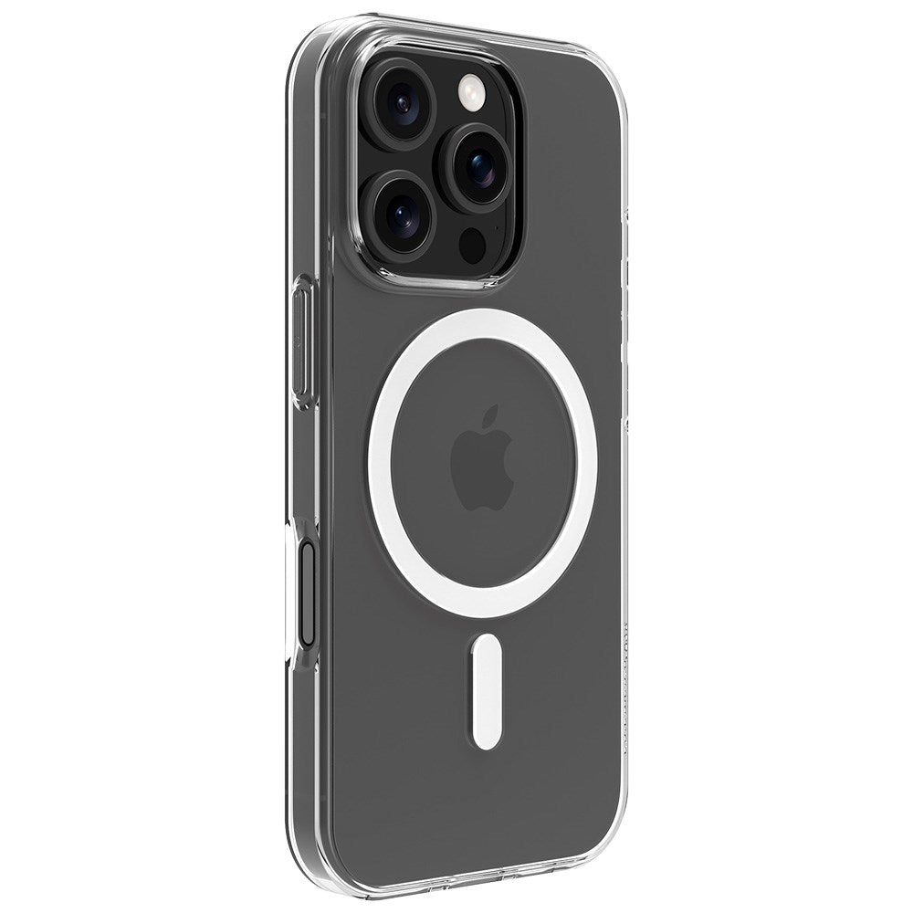 iPhone 16 Pro dbramante1928 Greenland Pro Cover - 100% Genbrugsplast - MagSafe Kompatibel - Clear