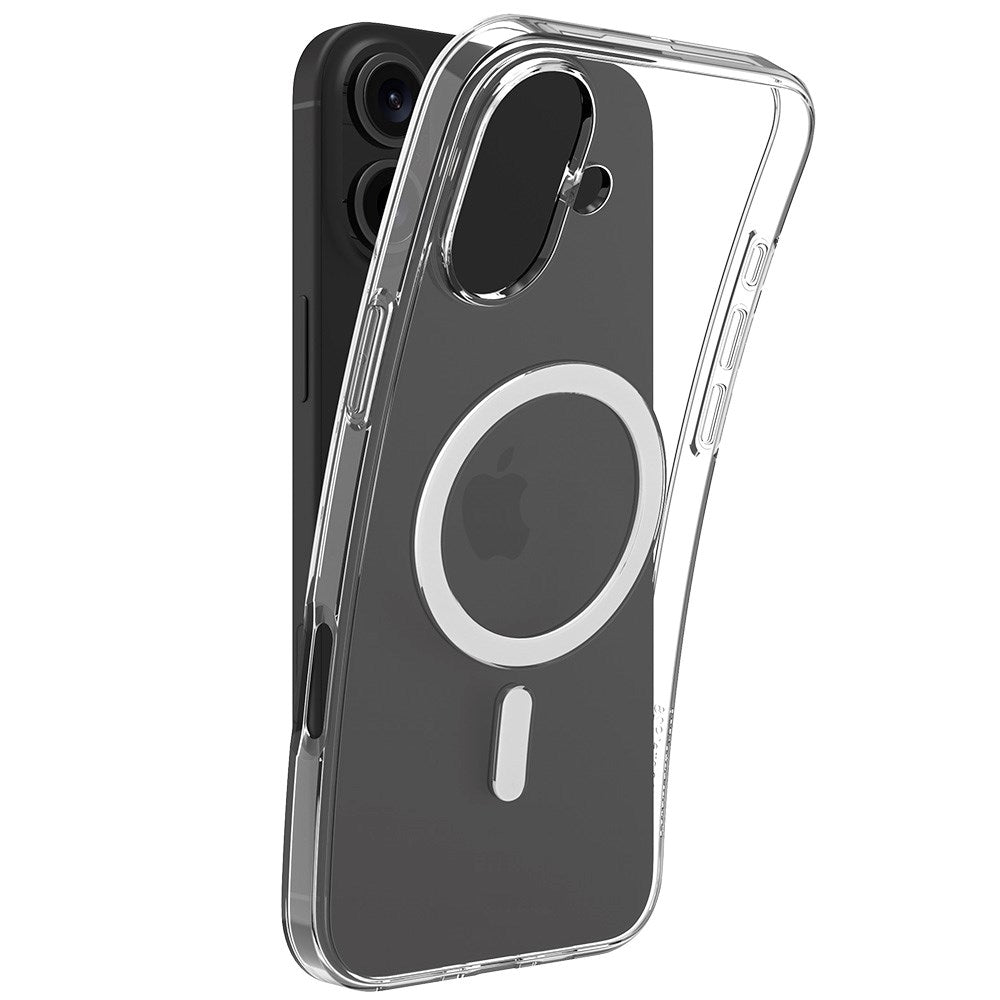 iPhone 16 Plus dbramante1928 Greenland Pro Cover - 100% Genbrugsplast - MagSafe Kompatibel - Clear