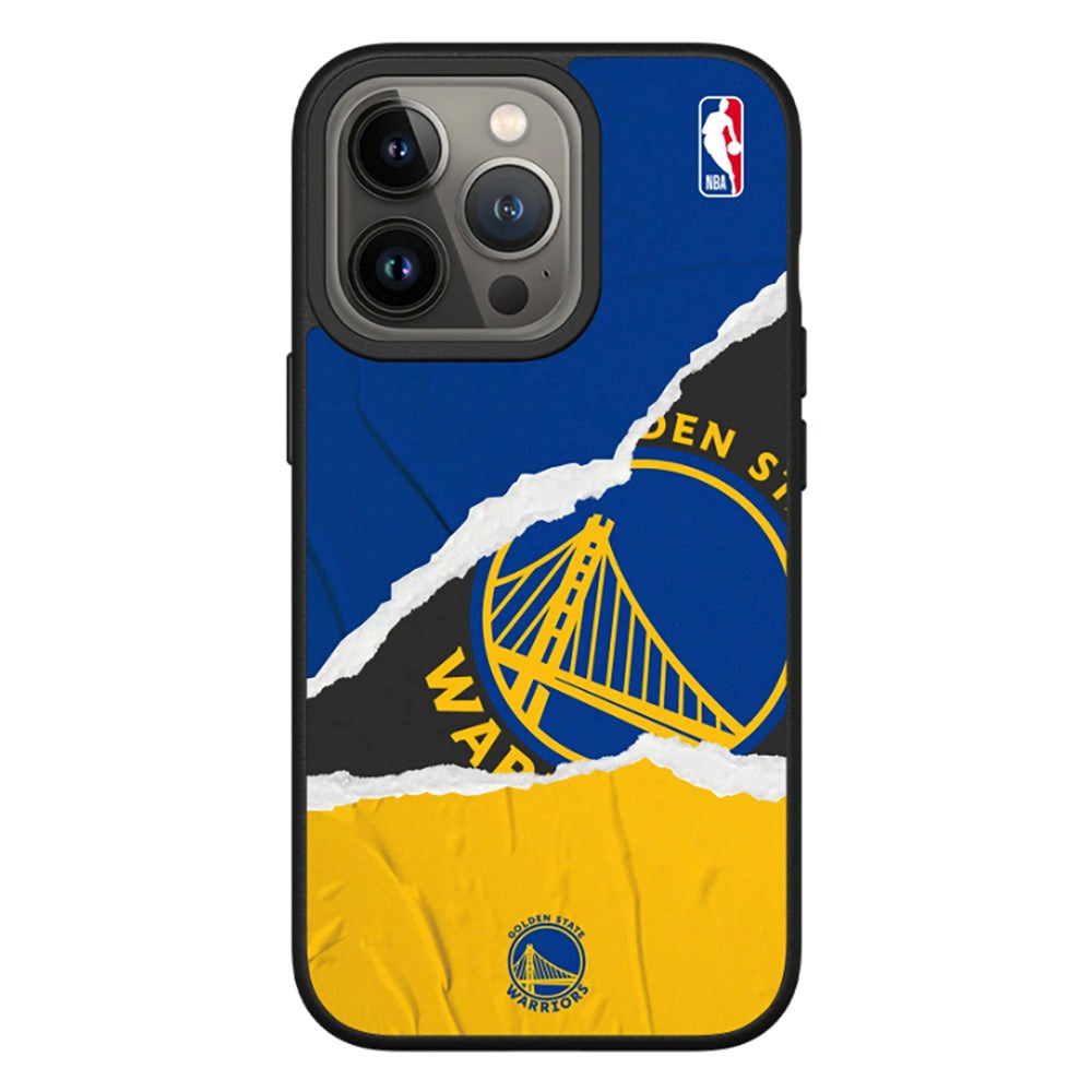 RhinoShield iPhone 13 Pro SolidSuit Håndværker NBA Cover m. Golden State Warriors - Sweat and Tears