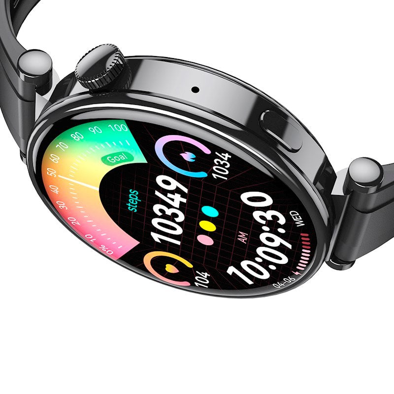 XO GT4 Mini Smartwatch - inkl. Udskiftelige Urskiver - Sort