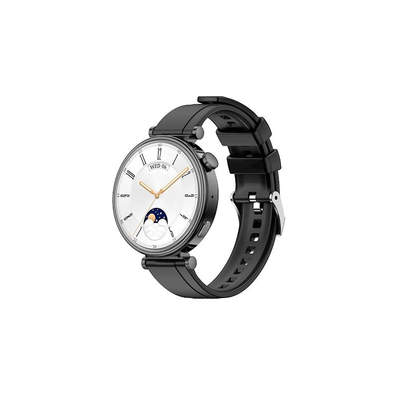 XO GT4 Mini Smartwatch - inkl. Udskiftelige Urskiver - Sort