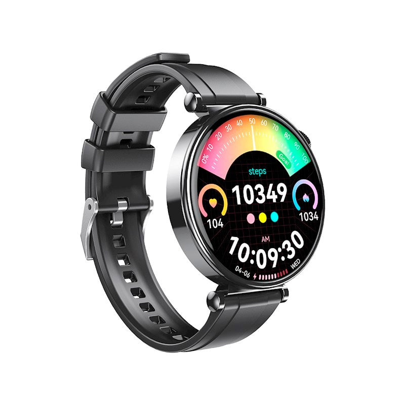 XO GT4 Mini Smartwatch - inkl. Udskiftelige Urskiver - Sort