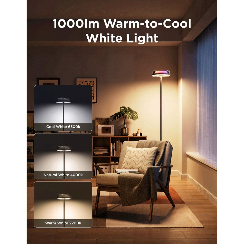 Govee - Uplighter Floor Lamp - Sort