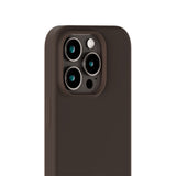 Holdit iPhone 14 Pro Soft Touch Silikone Case - Chocolate