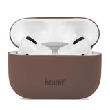 Holdit Nygård Silikone Cover Til AirPods Pro - Dark Brown