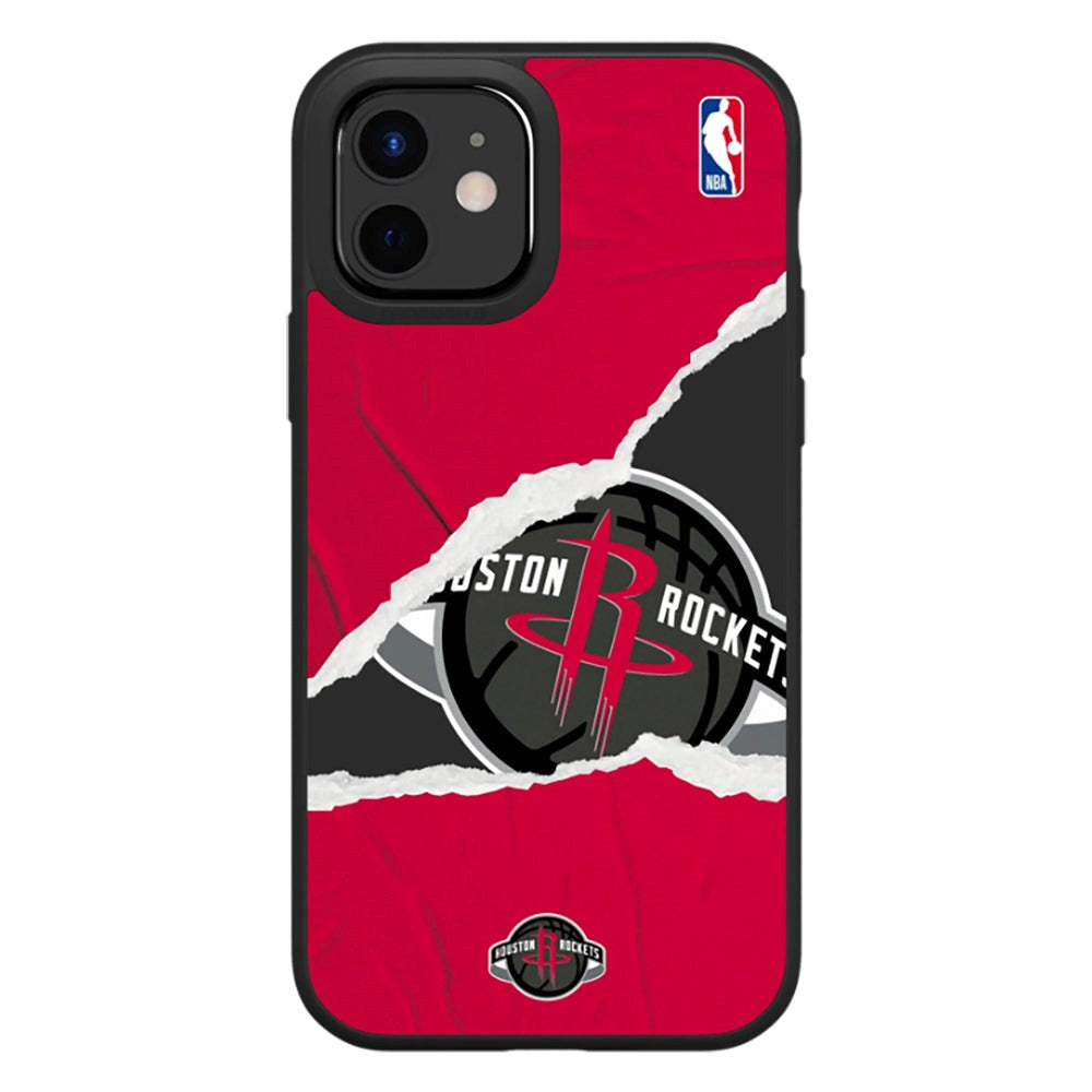 RhinoShield iPhone 12 / 12 Pro SolidSuit Håndværker NBA Cover m. Houston Rockets - Sweat and Tears