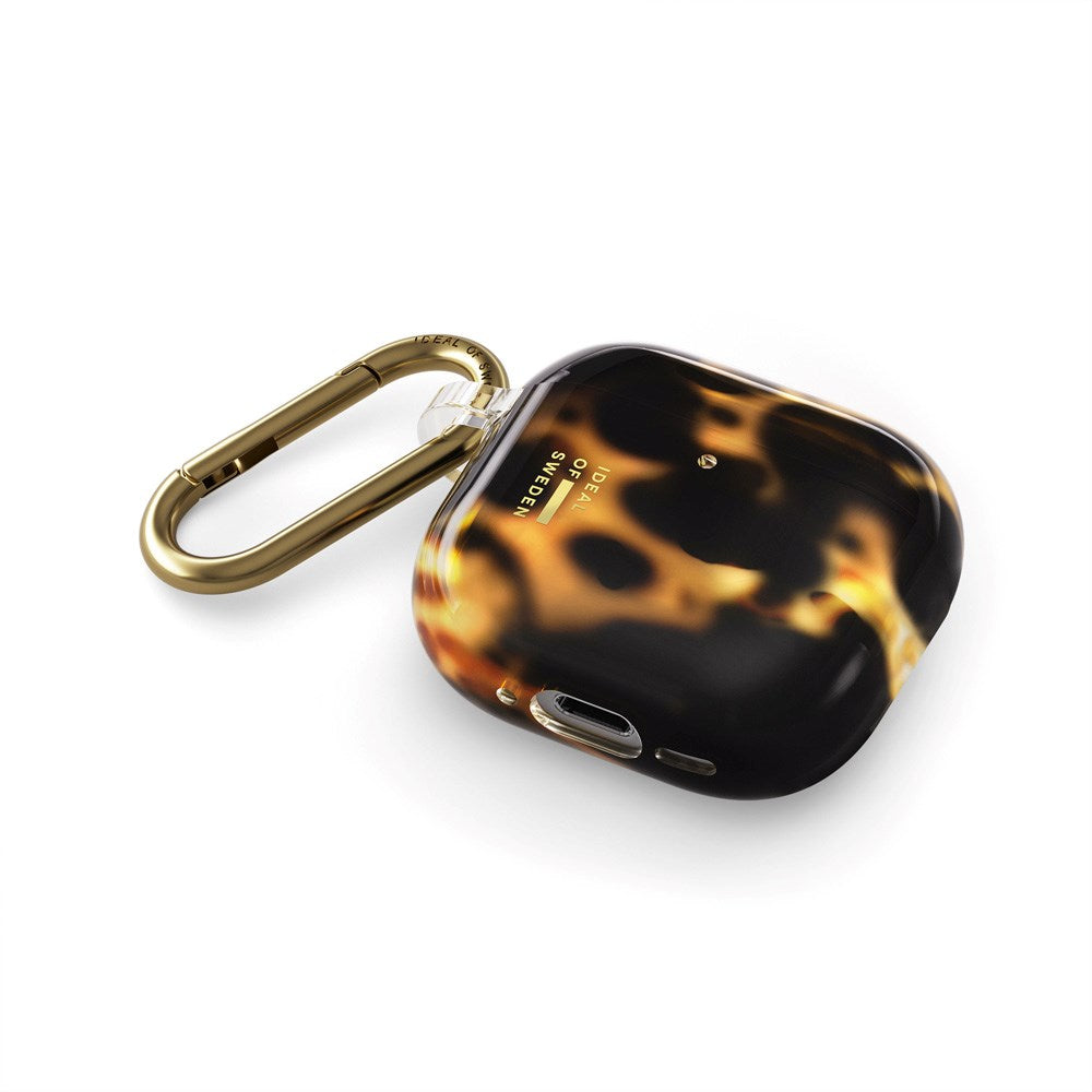 AirPods (4. Gen.) iDeal of Sweden Clear Case m. Karabinhage - Tortoise