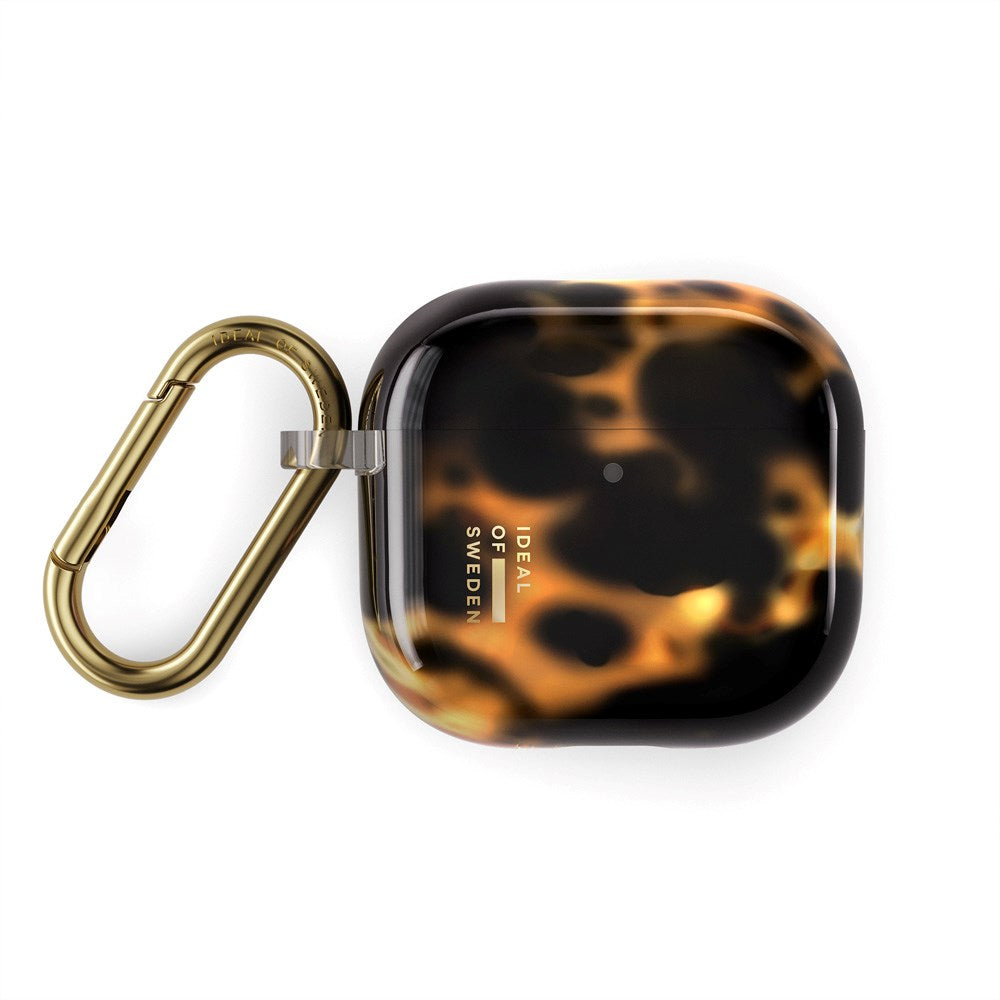 AirPods (4. Gen.) iDeal of Sweden Clear Case m. Karabinhage - Tortoise