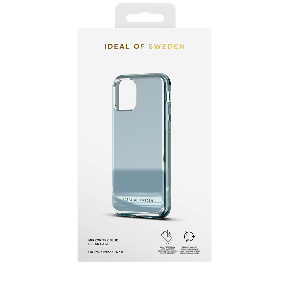 iDeal Of Sweden iPhone 11 Mirror Cover - Mirror Sky Blue