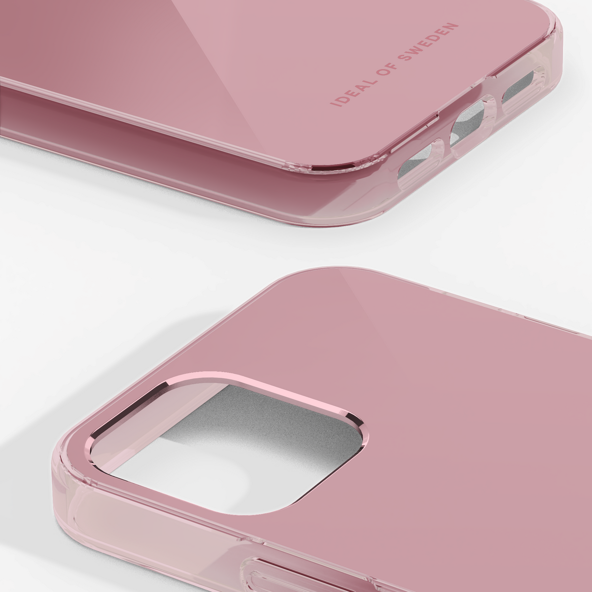 iDeal Of Sweden iPhone 12 Pro / 12 Mirror Cover - Mirror Rose Pink