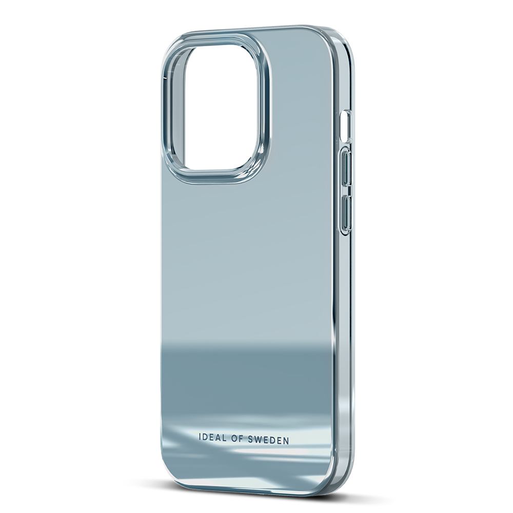 iDeal Of Sweden iPhone 14 Pro Mirror Cover - Mirror Sky Blue