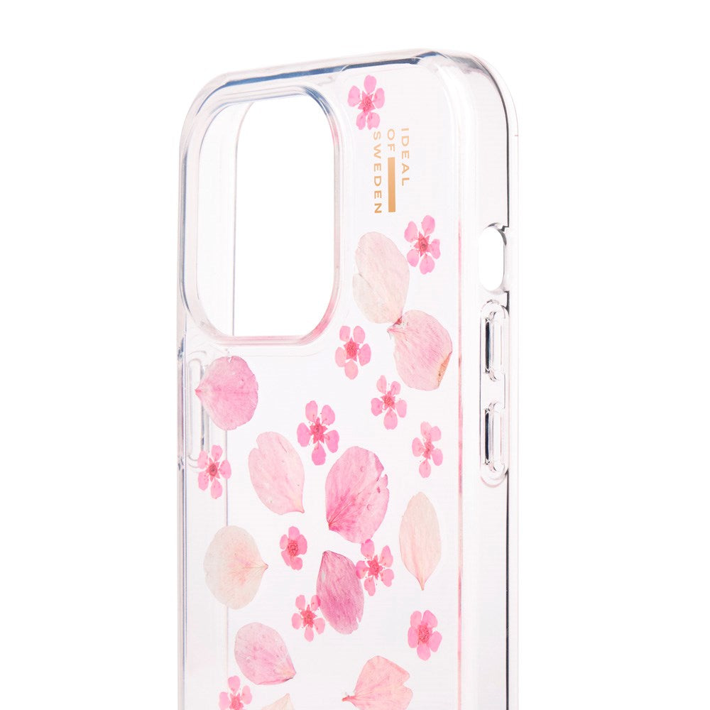 iPhone 15 Pro iDeal Of Sweden Clear Cover - Cherry Blossom