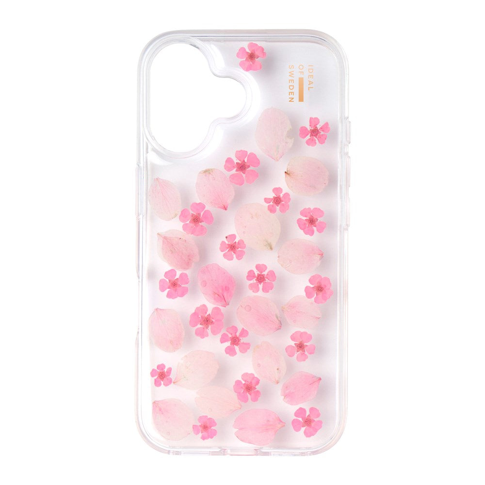 iPhone 16 iDeal Of Sweden Clear Cover - Cherry Blossom