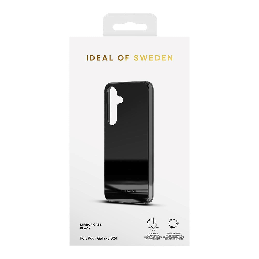 iDeal Of Sweden Samsung Galaxy S24 Mirror Cover - Mirror Black