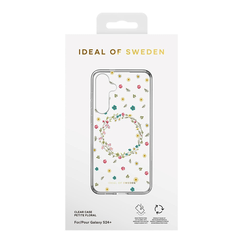 Samsung Galaxy S24+ (Plus) iDeal Of Sweden Clear Case Cover - Petite Floral