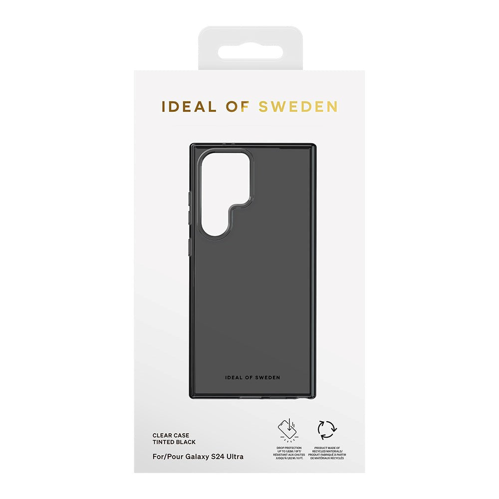 Samsung Galaxy S24 Ultra iDeal Of Sweden Clear Case Cover - Tinted Black