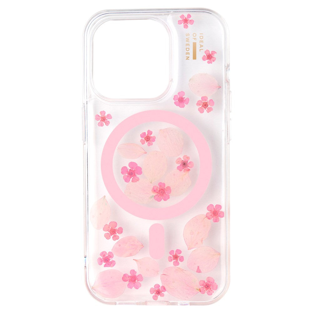 iPhone 14 Pro iDeal Of Sweden Clear Cover - MagSafe Kompatibel - Cherry Blossom