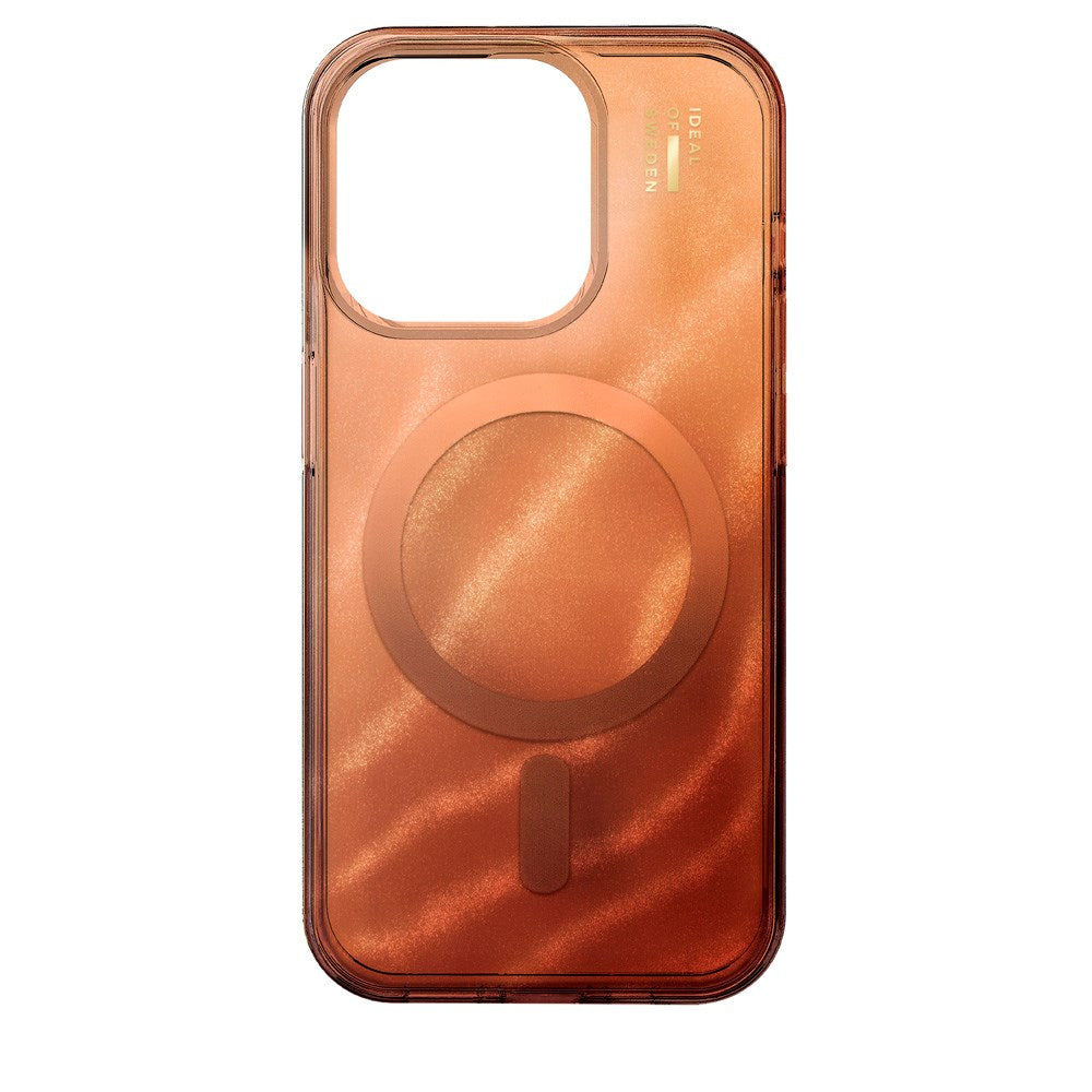 iPhone 14 Pro iDeal Of Sweden Clear Cover - MagSafe Kompatibel - Mocha Mousse