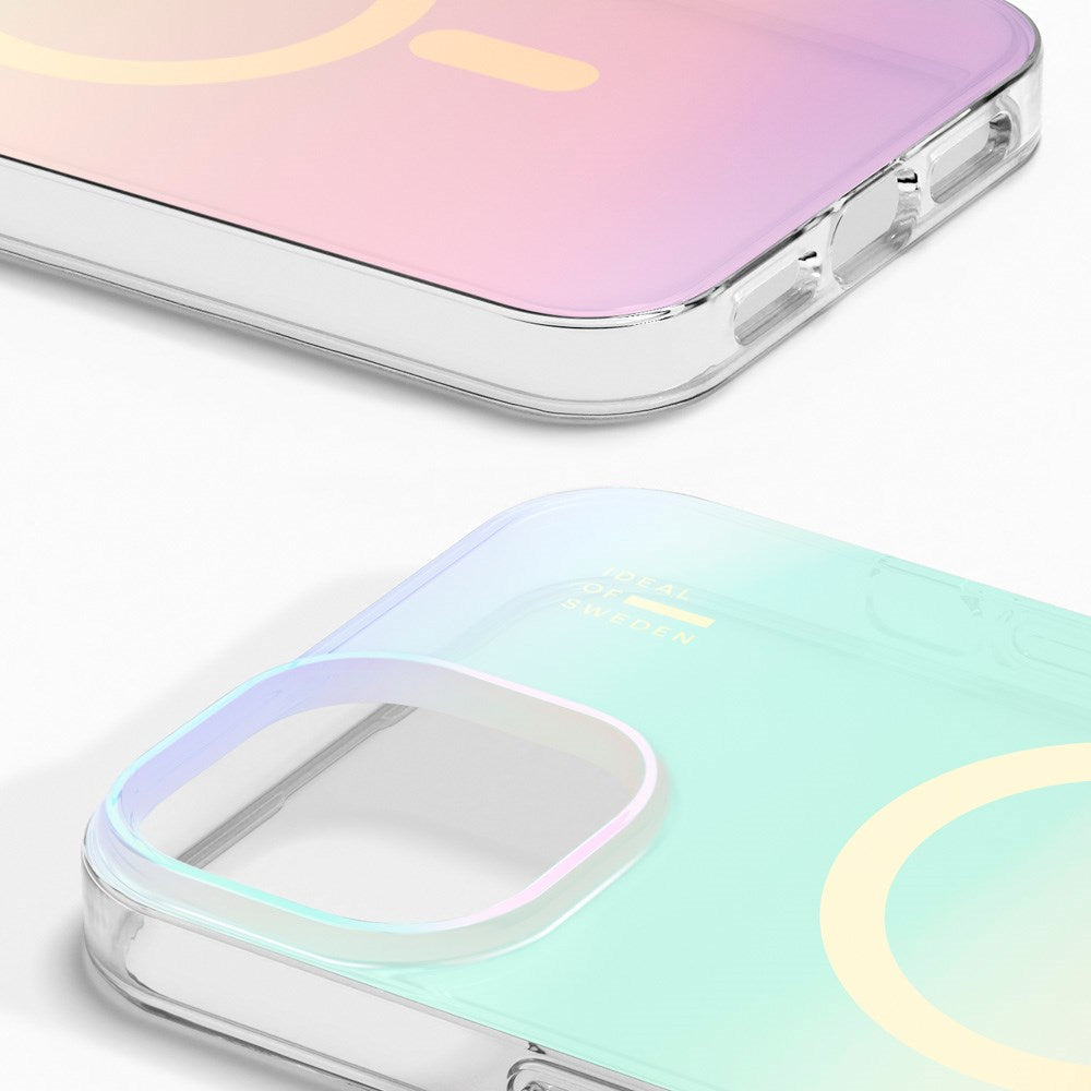 iPhone 15 / 14 / 13 iDeal Of Sweden Clear Cover - MagSafe Kompatibel - Shimmer