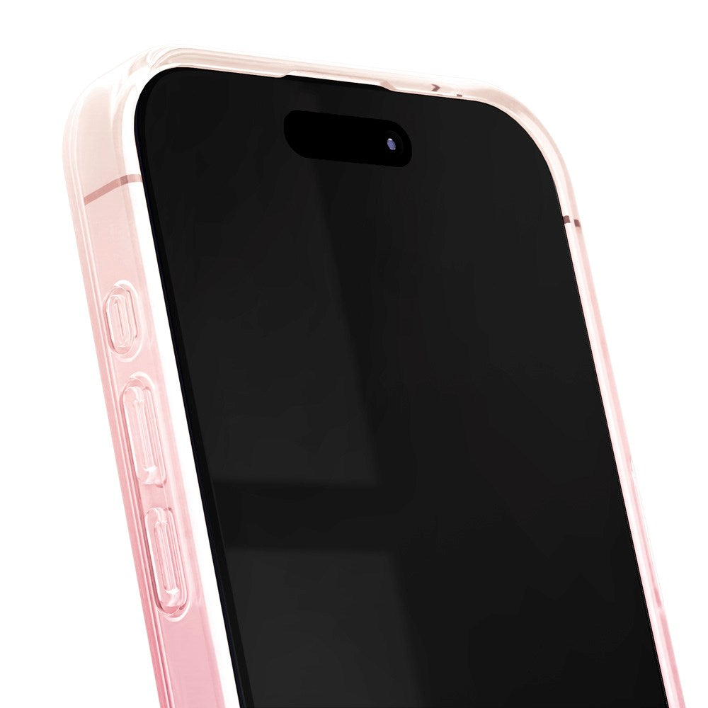 iPhone 15 Pro Max iDeal Of Sweden Clear Cover - MagSafe Kompatibel - Rose Blush
