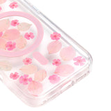 iPhone 16 iDeal Of Sweden Clear Cover - MagSafe Kompatibel - Cherry Blossom