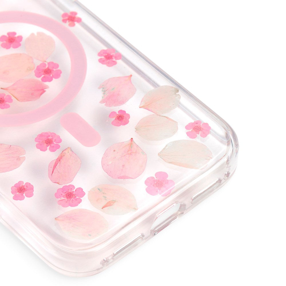 iPhone 16 Pro iDeal Of Sweden Clear Cover - MagSafe Kompatibel - Cherry Blossom