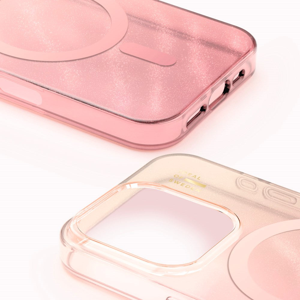 iPhone 16 Pro iDeal Of Sweden Clear Cover - MagSafe Kompatibel - Rose Blush